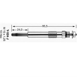 BOSCH-IS00 Kızdırma Bujisi Fıesta Iv-focus-focus Iı-connect-cmax-smax-galaxy-mondeo 1.8 Tdc