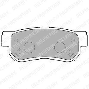 DELPHI-DV00 Fren Balatasi Arka Santa Fe 2-0crdi 4x4 0803- Sonata V 2-0 Crdi3-3 0105-tuc