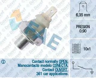 FAE-DV00 Yag Basinc Sensoru Audi A3 8l1 A4 8d2- B5- A6 4b2-c5 1-9tdi