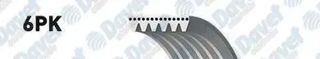 GATES-DV00 Kanalli Kayis Partner 1-9d 8v 96-06-passat-alfaromeo-seat-skoda-toyota-fiat-ford