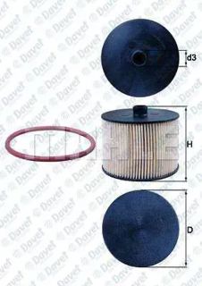 MAHLE-DV00 Mazot Fıltresı P307-p407-p607-p807-expert Iı 2.0hdı-c4-c5-c8 Dw10bted4 2.0hdı 16