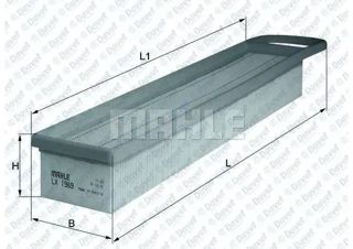 MAHLE-DV00 Hava Fıltresı Peugeot P207 07=> P308 07=> P3008 Partner Tepee 10=> C3 09=> C4 08