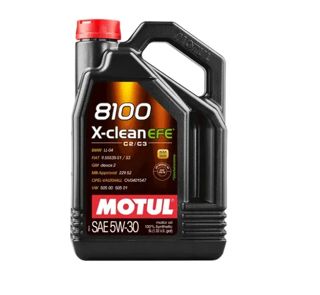 MOTUL Motor Yağ 5 - 30 5 Lt 8100 X - Clean Efe (partiküllü)