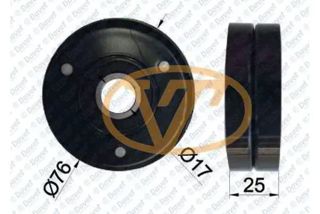 NONAME-DV00 Alternator Gergı Rulmanı Super B Passat A4 A6 A8 2.4 2.6 2.7 2.8 V6 96 06 ####