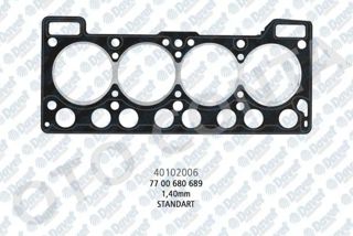 OTO CONTA-DV00 Silindir Kapak Contasi Siyah Super 1-40mm R12 1400