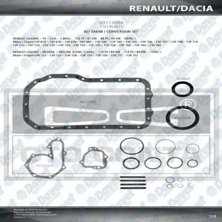 OTO CONTA-DV00 Alt Takim Contasi Skt Keceli Clio-kangoo-megane-express 1-9d