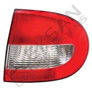 PLEKSAN Megane Stop Sağ Dış Beyazlı