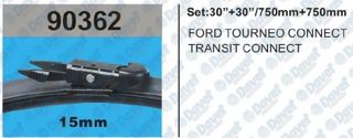 RBW-DV00 Silecek Supurgesi 750mm-750mm Muz Tip Aparatli Ford Tourneo Connect 13- Transit