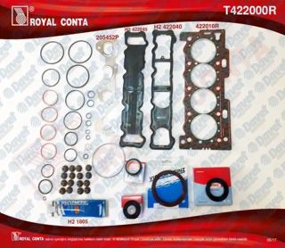 ROYAL-DV00 Motor Takim Contasi Alt Ust Full S-k-c Dahil Corteco Keceli-supap Lastikli P10