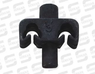 SERKAR-SR00 Dks Agraf İkili Benzın Boru Klipsi İkili