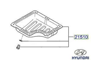 SRK KARTER-SR00 Hyundai İ10 İ20 İ30 - Accent Yağ Karteri