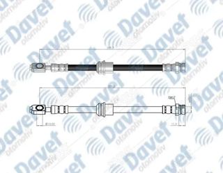 SVAC-DV00 On Fren Hortumu Vw Tıguan 07-18 - Audı Q3 12-18 ####