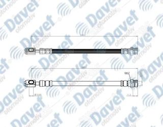 SVAC-DV00 Arka Fren Hortumu Vw Tıguan 07-18 - Audı Q3 12-18 ####