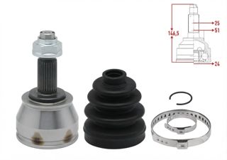 VEKA Fiorino Linea Grande Punto Aks Kafası 1,3 Mtj