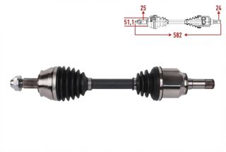 VEKA Linea Fiorino Ön Aks Sol 1,3 Mtj 1,4 8v Euro4 Euro5